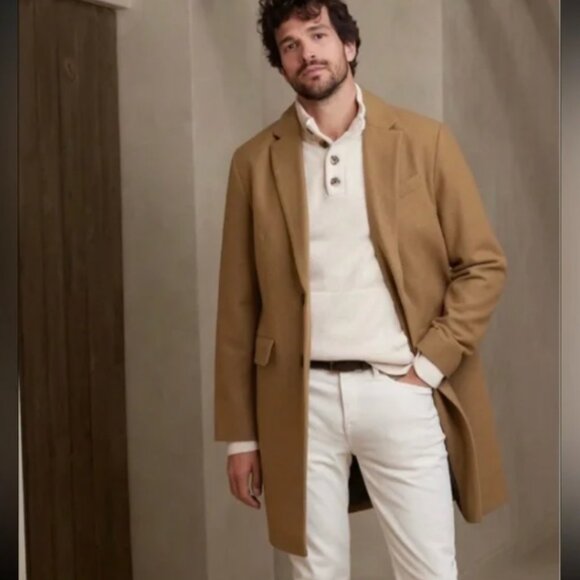Mario Bellucci for Banana Republic Wool Coat - Picture 1 of 7